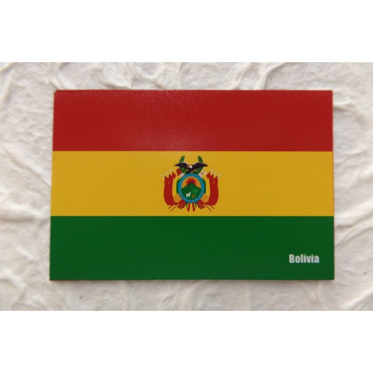 Aimant drapeau Bolivie