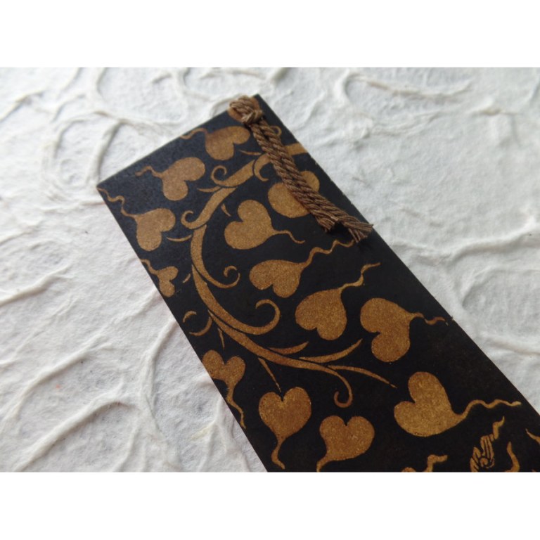 Marque page feuillage