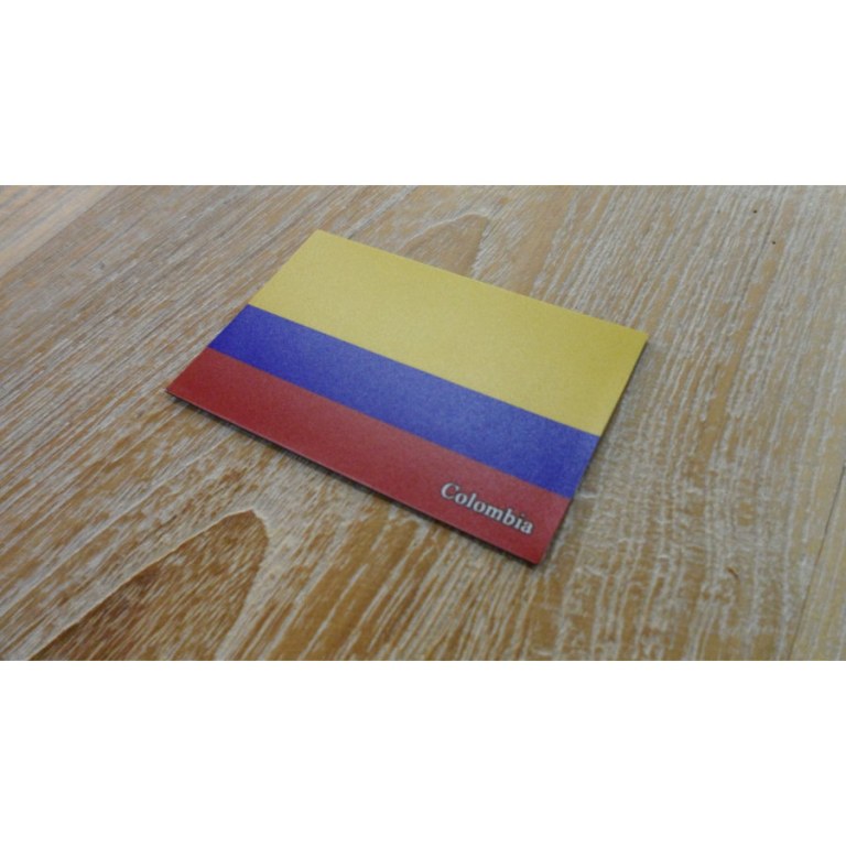 Aimant drapeau de la Colombie