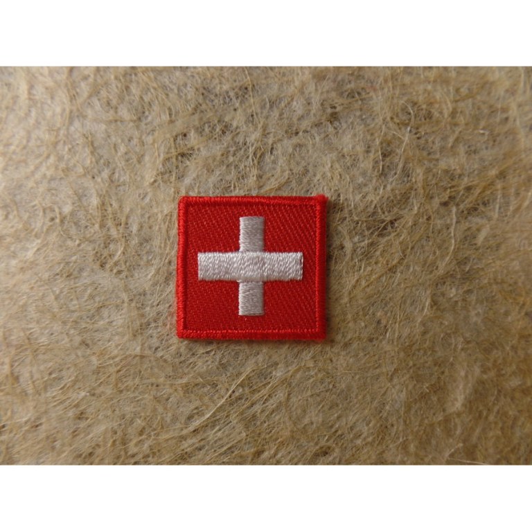 Mini écusson drapeau Suisse