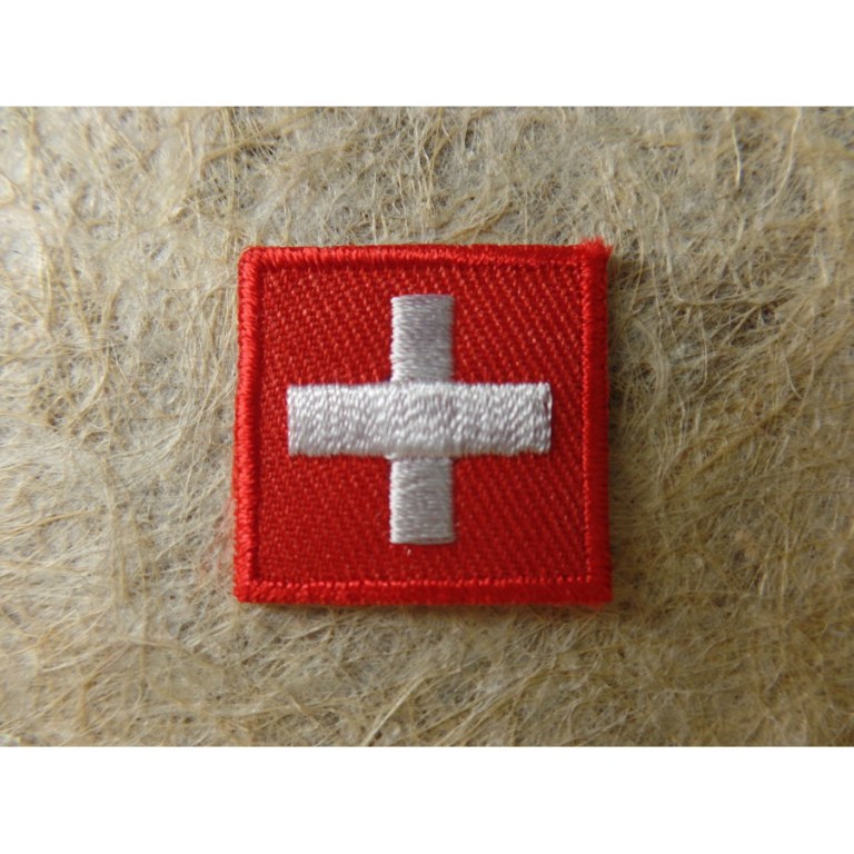 Mini écusson drapeau Suisse