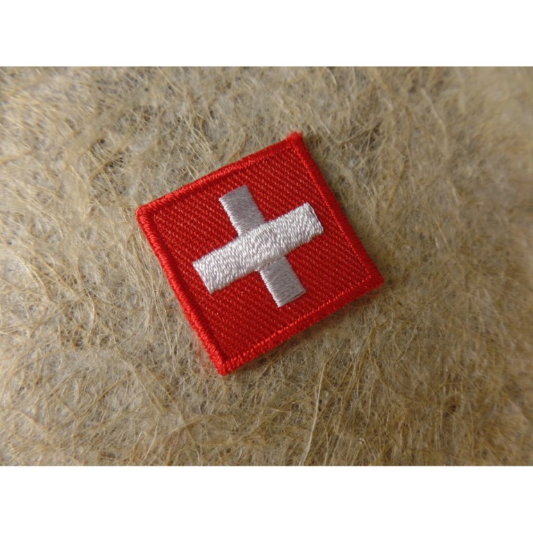 Mini écusson drapeau Suisse