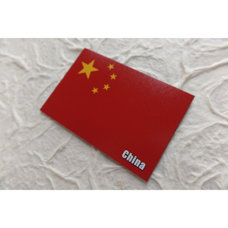 Aimant drapeau Chine