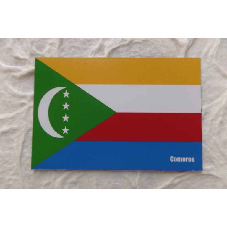 Aimant drapeau Comores