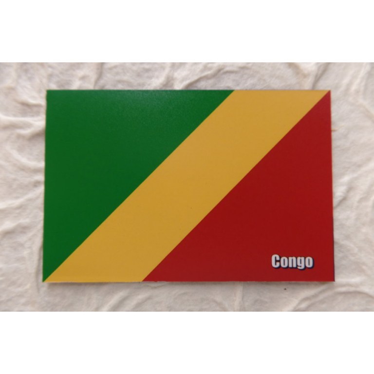Aimant drapeau Congo