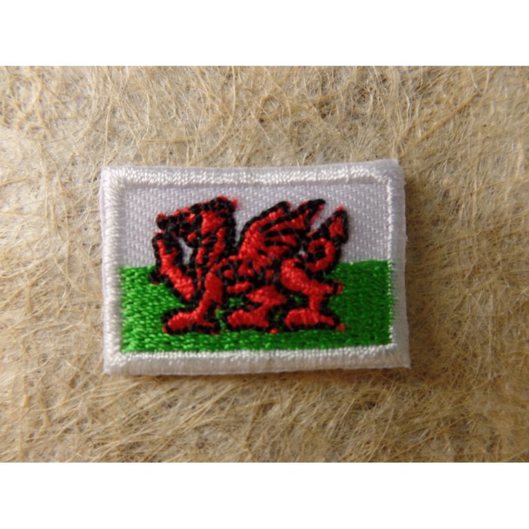 Mini écusson drapeau pays de Galles