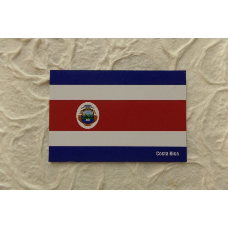 Magnet drapeau Costa Rica