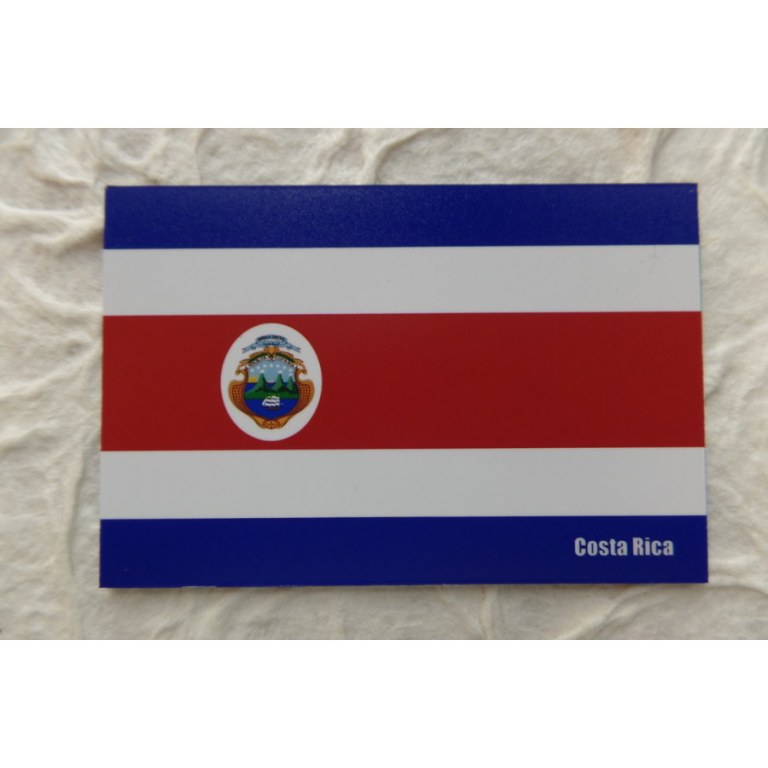 Magnet drapeau Costa Rica