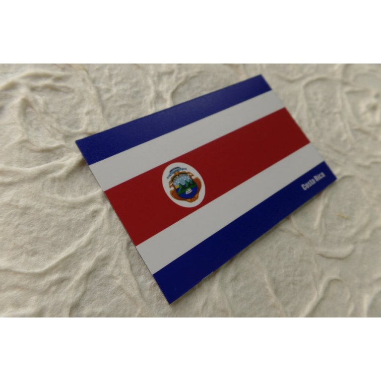 Magnet drapeau Costa Rica