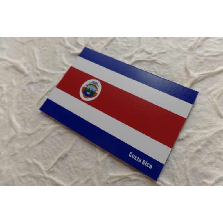 Magnet drapeau Costa Rica