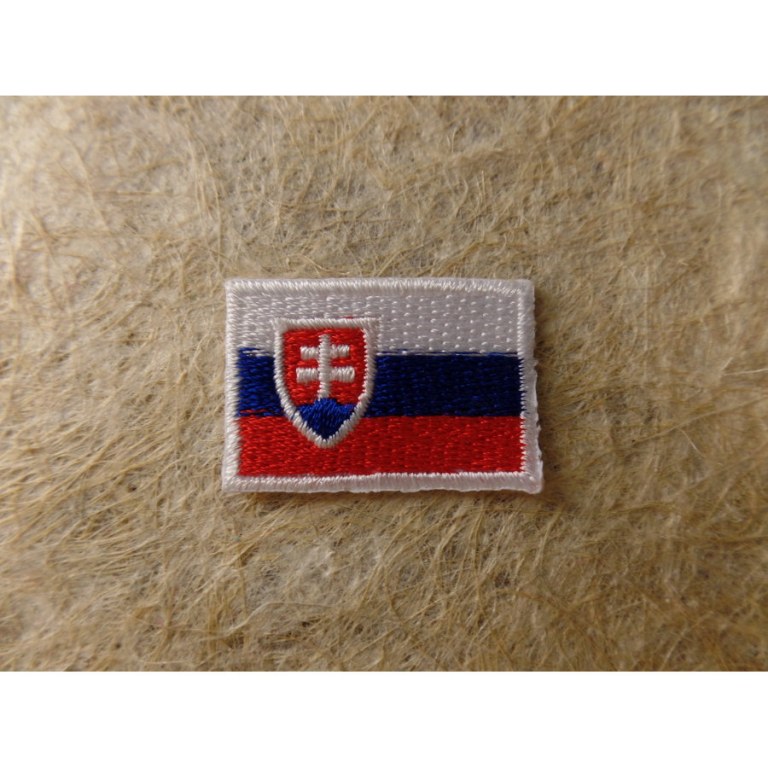 Mini écusson drapeau Slovaquie