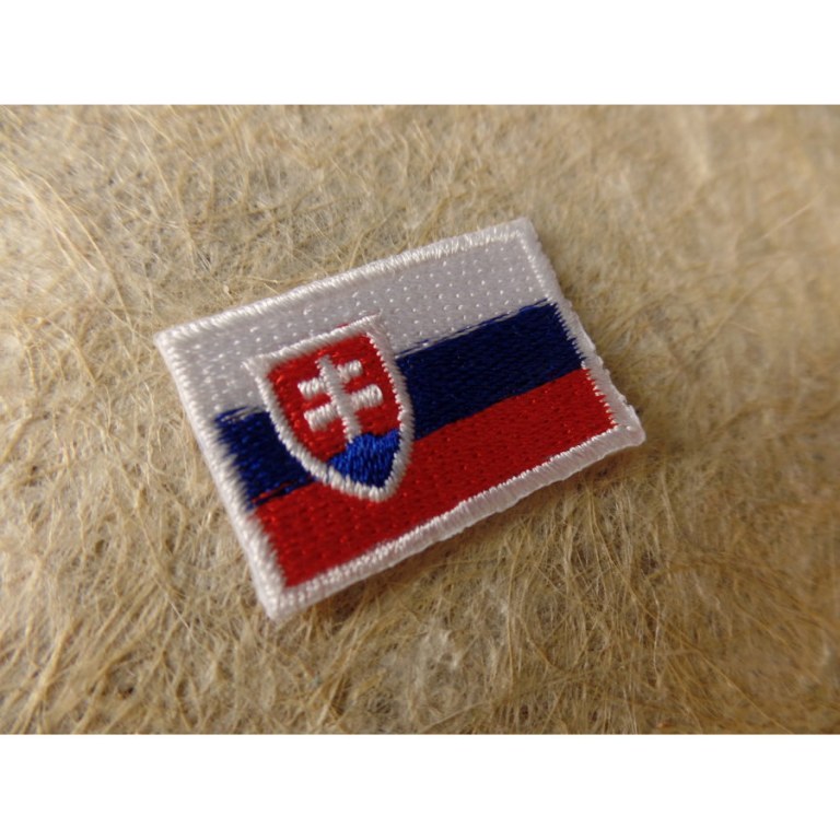 Mini écusson drapeau Slovaquie