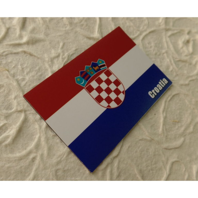 Magnet drapeau Croatie
