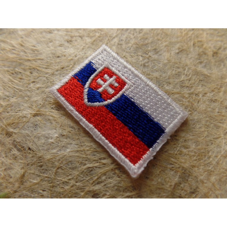 Mini écusson drapeau Slovaquie
