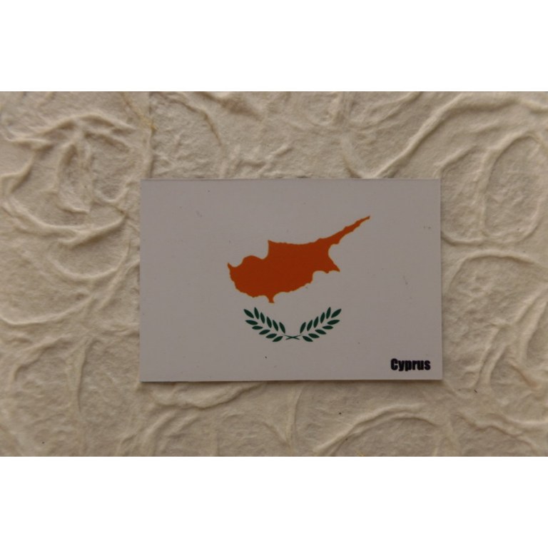 Magnet drapeau Chypre
