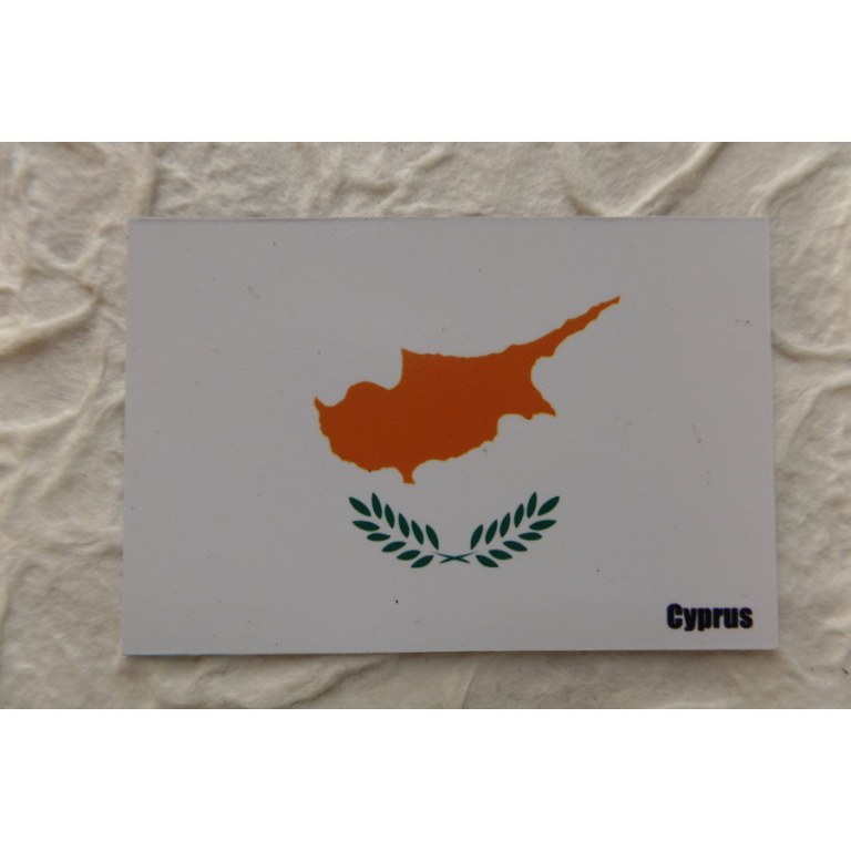 Magnet drapeau Chypre