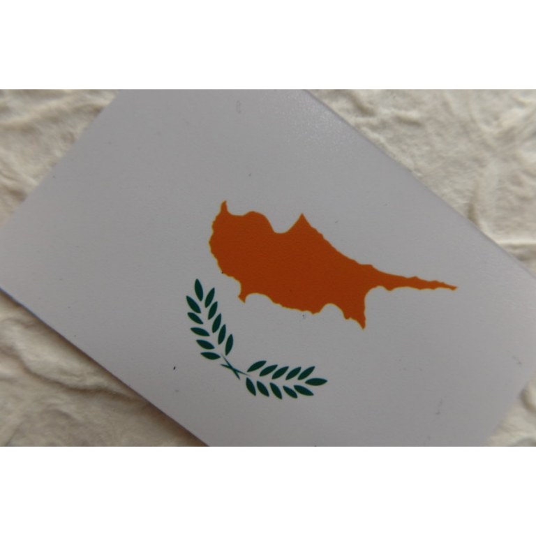 Magnet drapeau Chypre