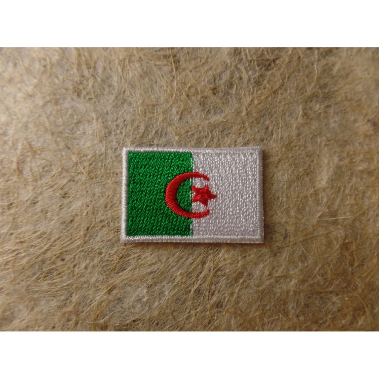 Mini écusson drapeau Algérie