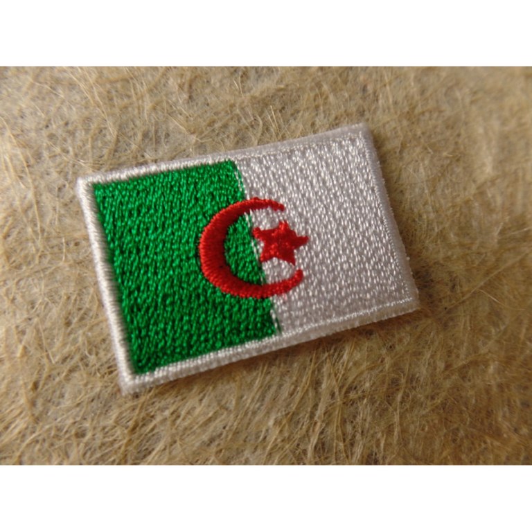 Mini écusson drapeau Algérie