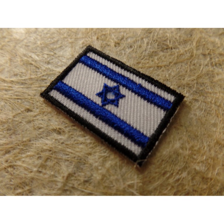 Mini écusson drapeau Israël