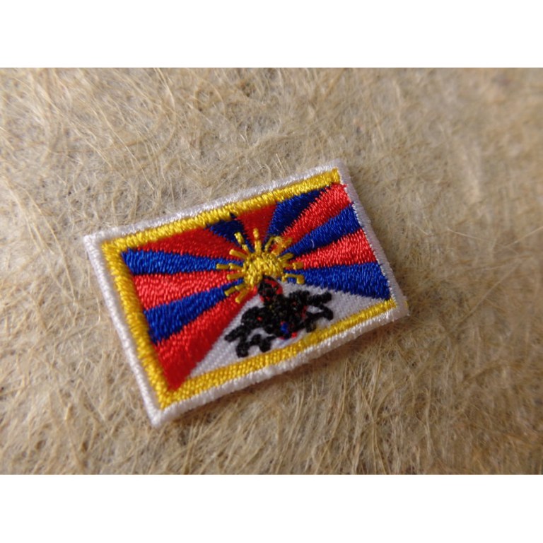 Mini écusson drapeau Tibet