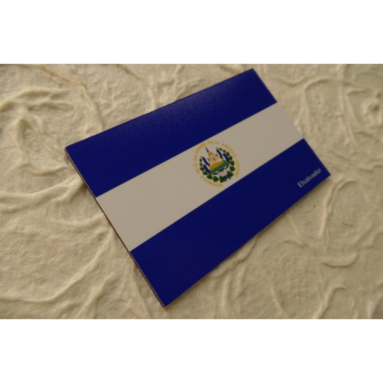 Magnet drapeau du Salvador