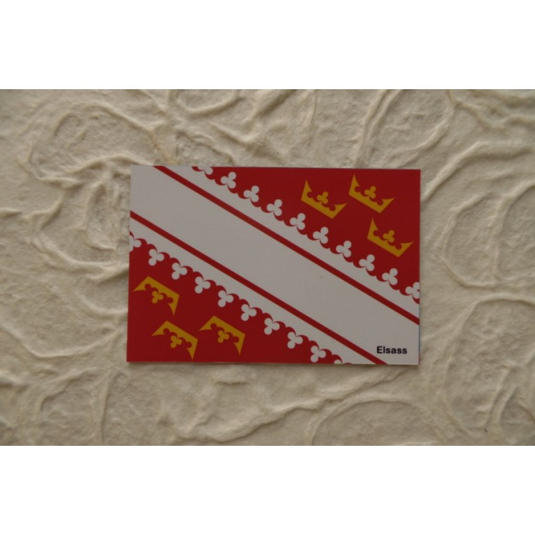 Magnet drapeau Alsace