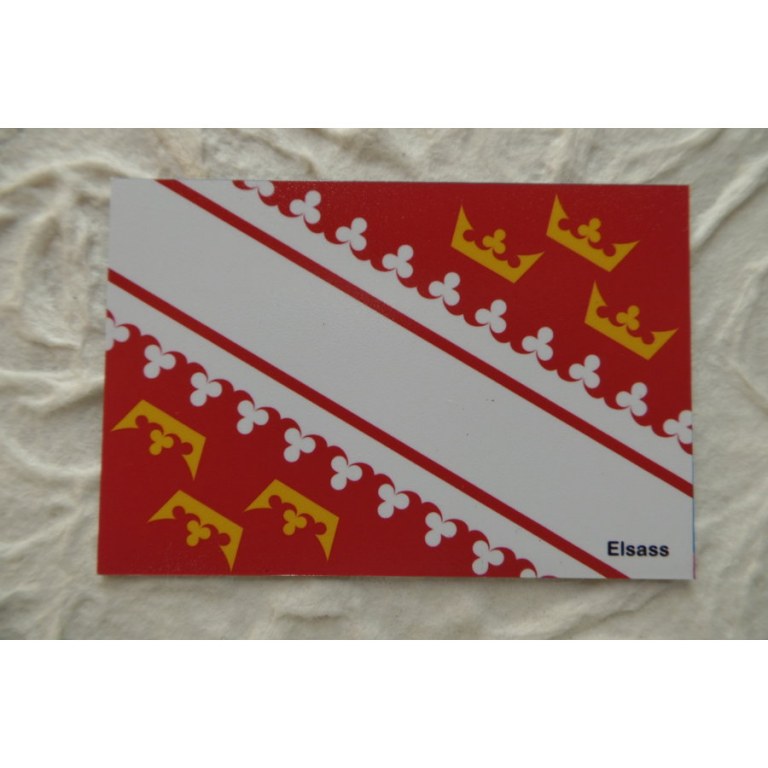 Magnet drapeau Alsace