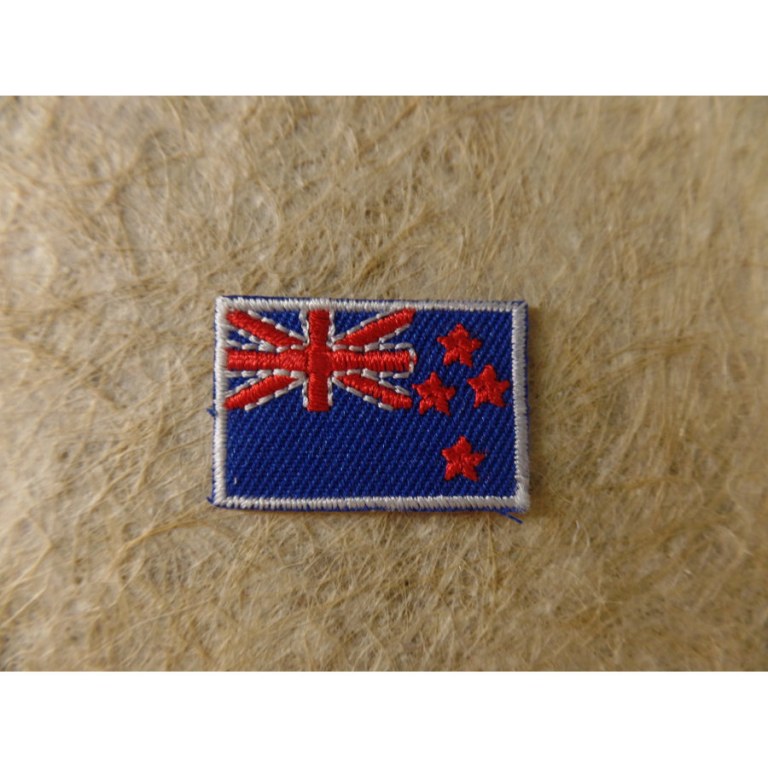 Mini écusson drapeau Nouvelle Zélande