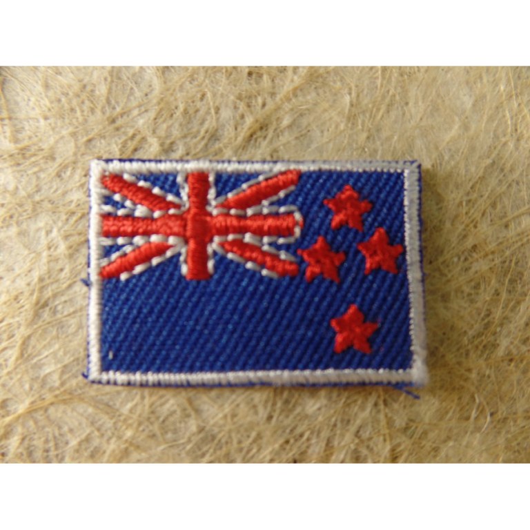 Mini écusson drapeau Nouvelle Zélande