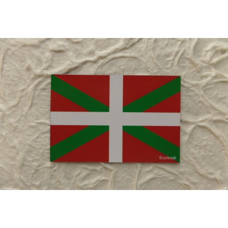 Magnet drapeau Pays Basque Euskadi