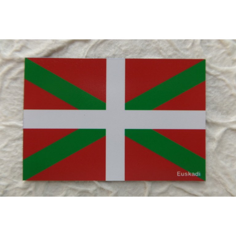 Magnet drapeau Pays Basque Euskadi