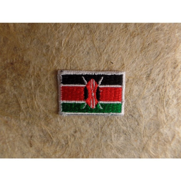 Mini écusson drapeau Kenya