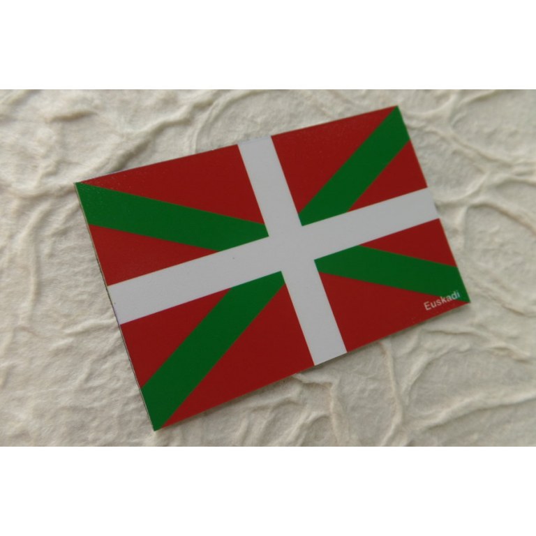 Magnet drapeau Pays Basque Euskadi