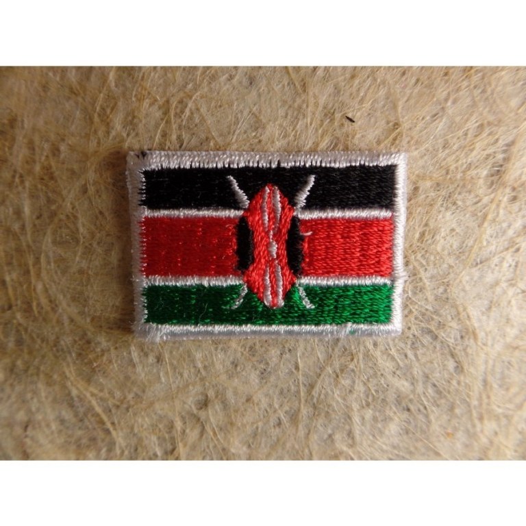 Mini écusson drapeau Kenya