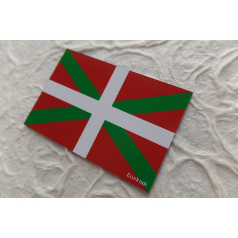 Magnet drapeau Pays Basque Euskadi