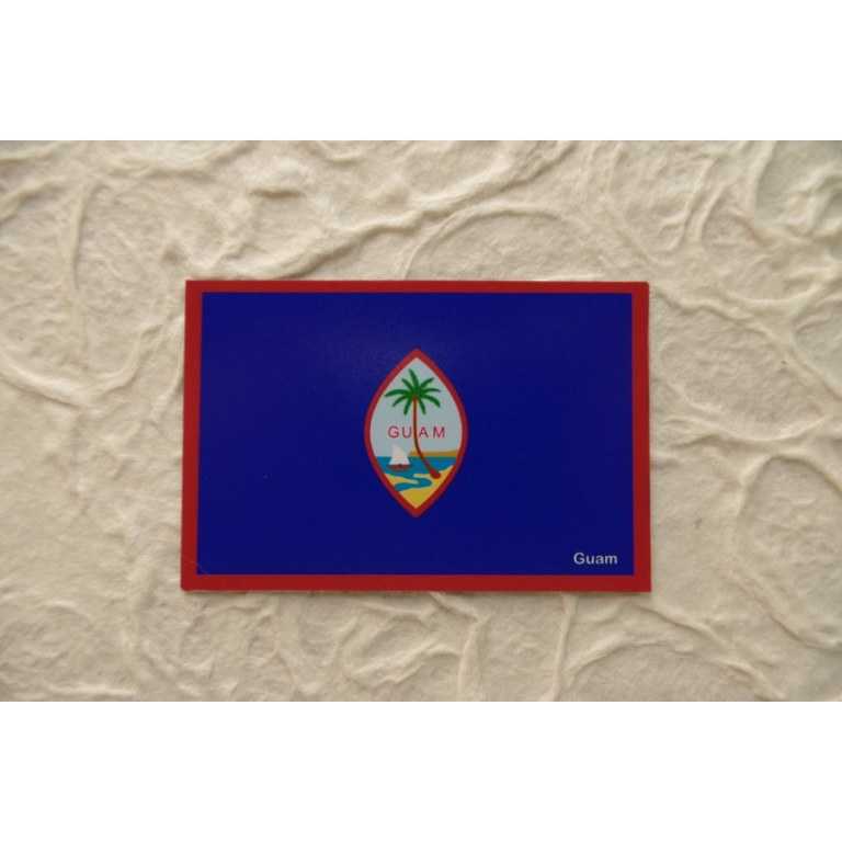 Magnet drapeau Guam