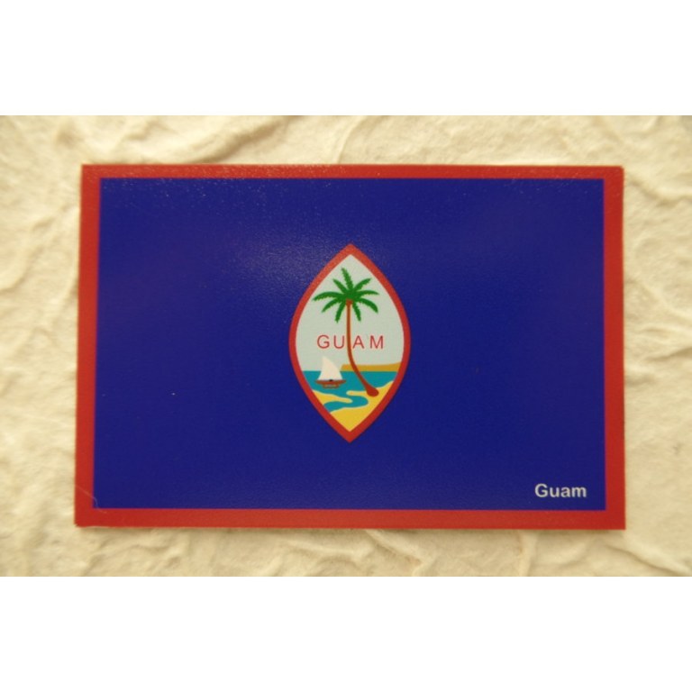 Magnet drapeau Guam