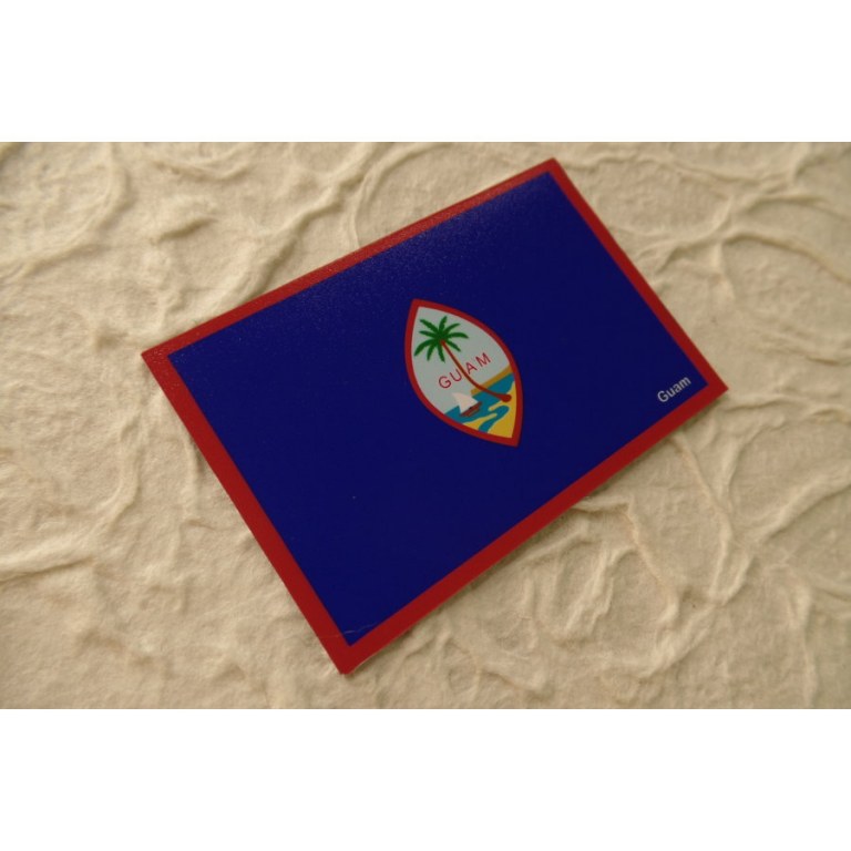 Magnet drapeau Guam