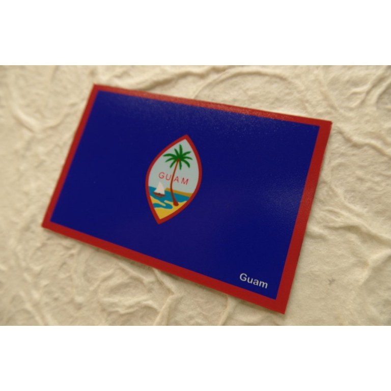 Magnet drapeau Guam