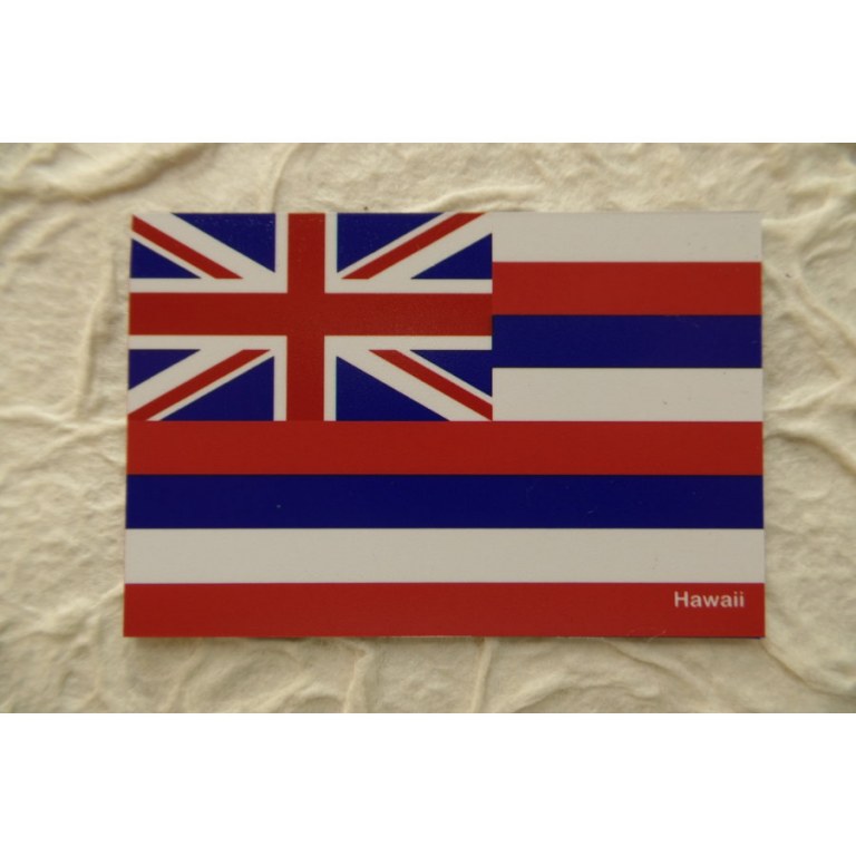 Magnet drapeau d'Hawaï