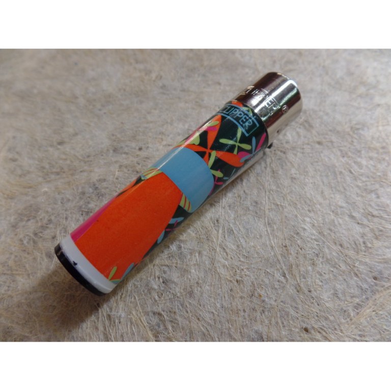 Briquet magic mushroom orange