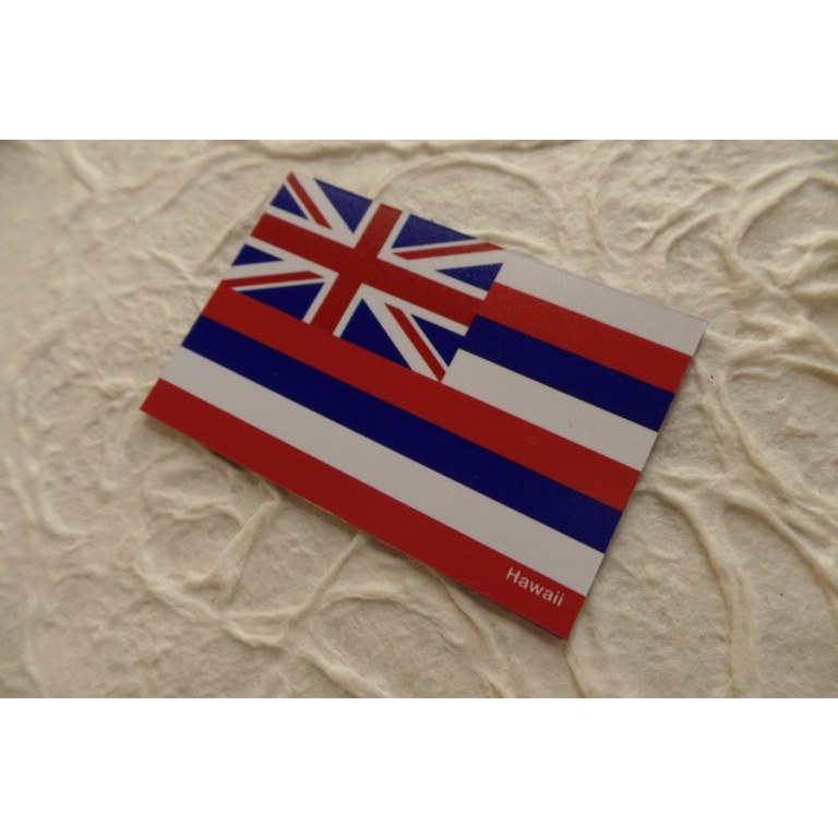 Magnet drapeau d'Hawaï