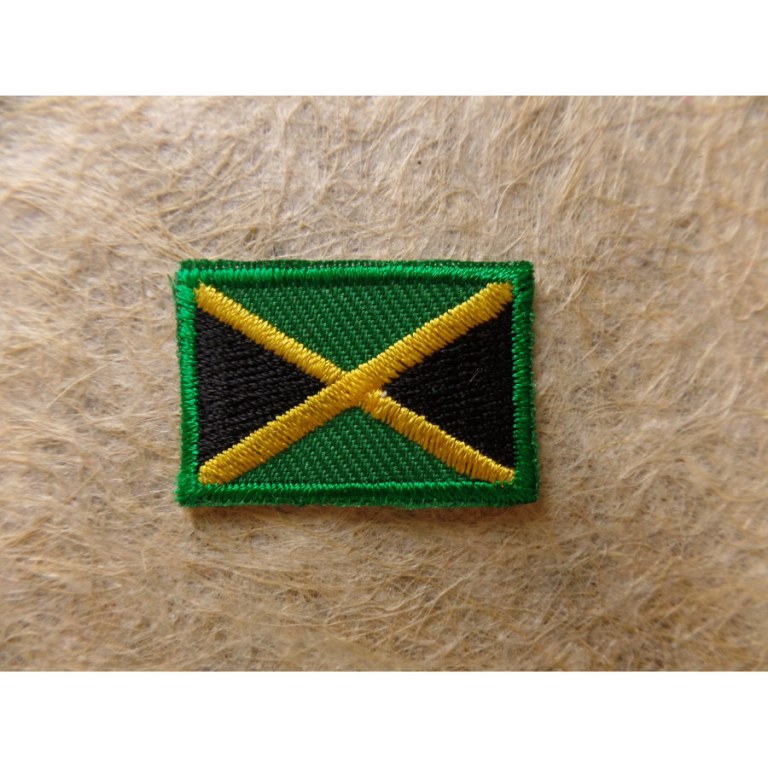 Mini écusson drapeau Jamaïque