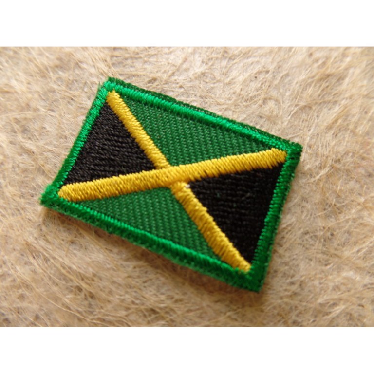 Mini écusson drapeau Jamaïque