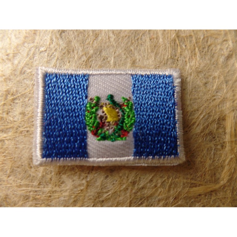Mini écusson drapeau Guatémala