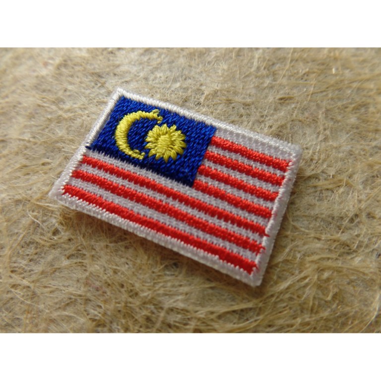 Mini écusson drapeau Malaisie