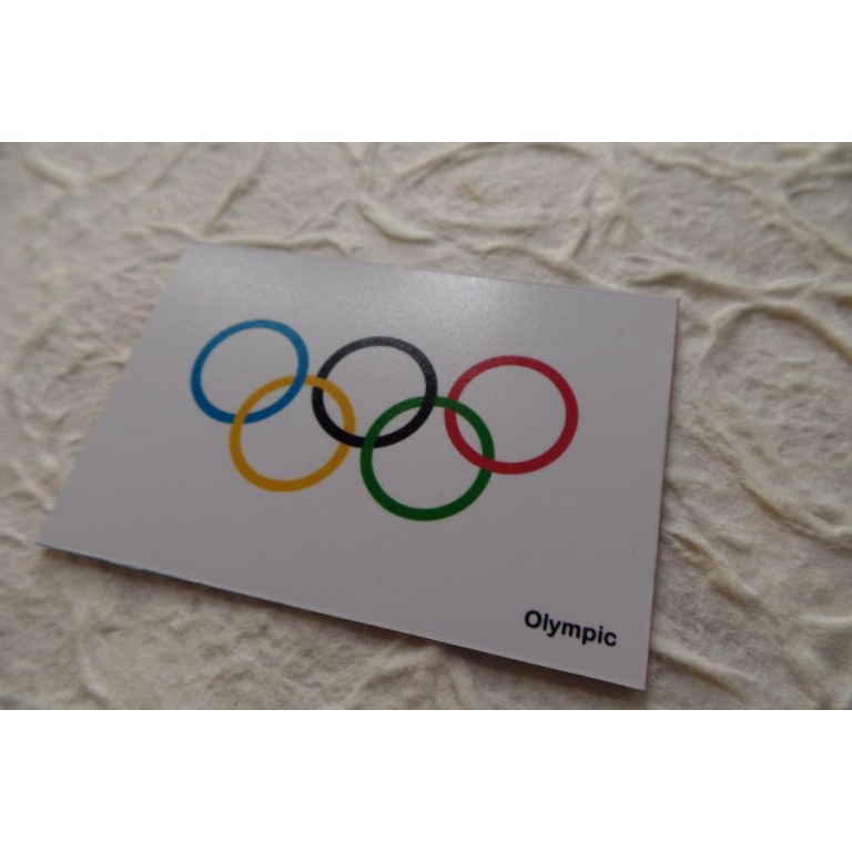 Aimant drapeau jeux olympiques