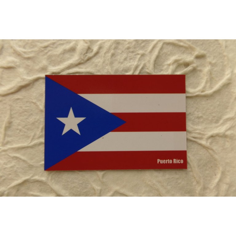 Aimant drapeau Porto Rico