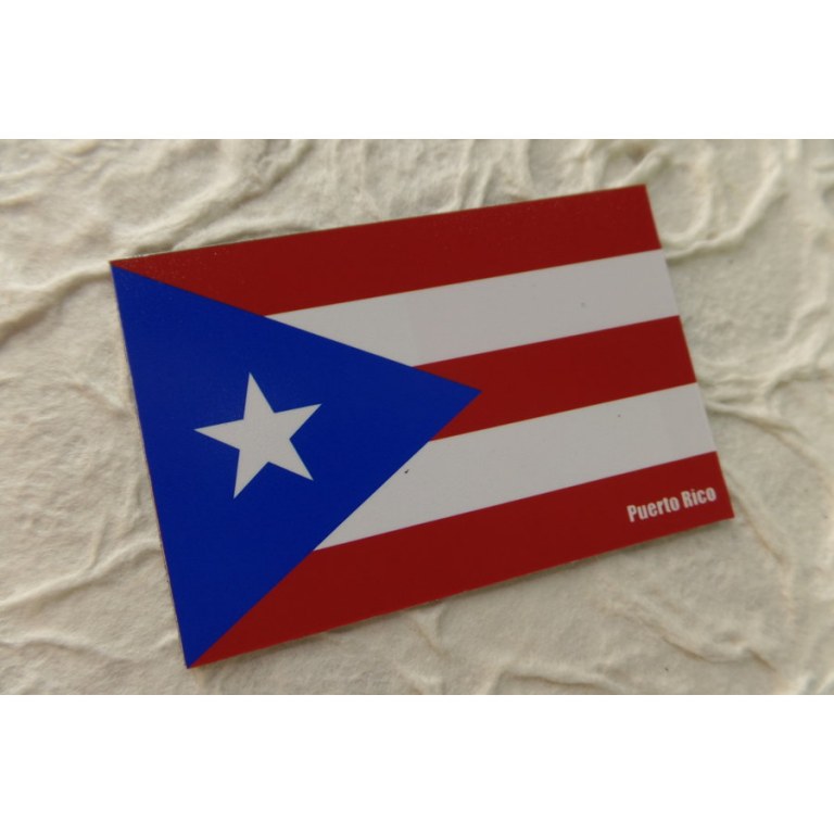 Aimant drapeau Porto Rico